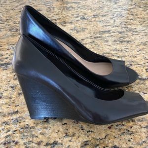 Franco Sarto Peep Toed Wedges